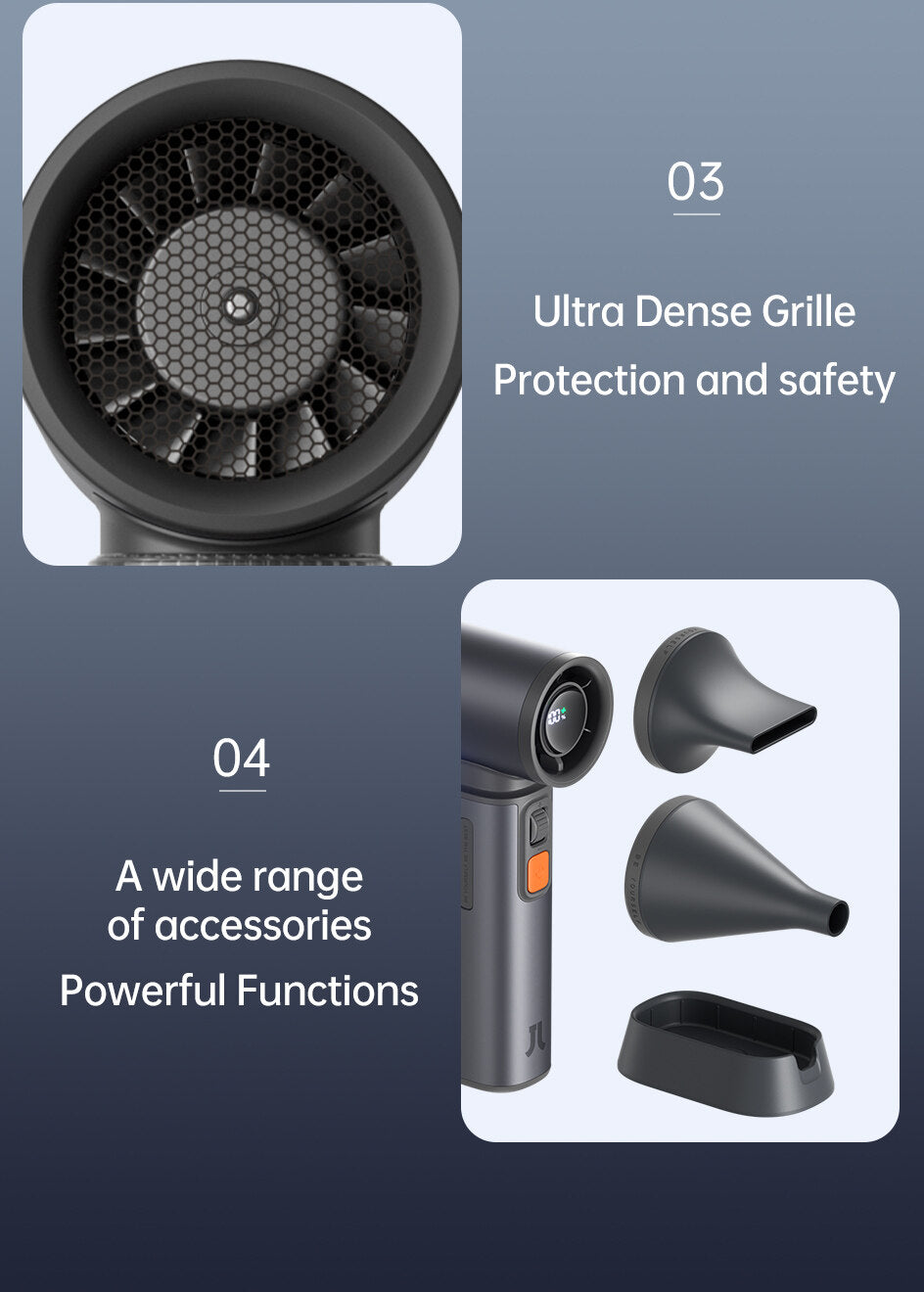 JISULIFE HANDHELD FAN ULTRA1