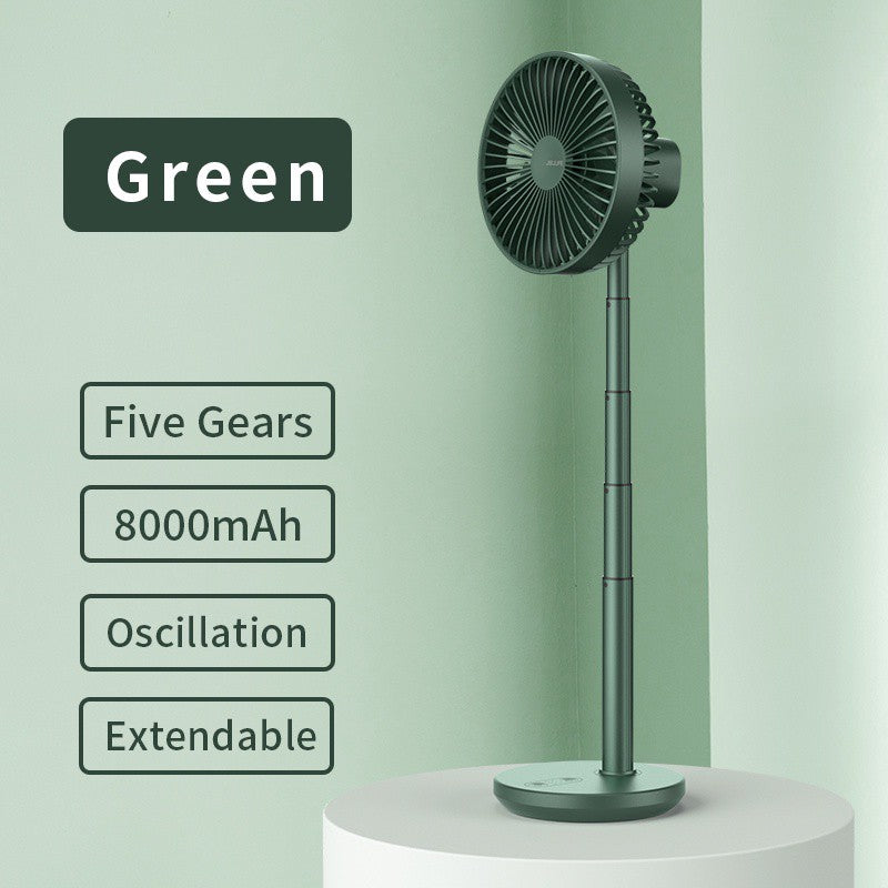 Jisulife Oscillating Extendable Desk Fan