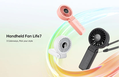 JISULIFE HANDHELD FAN LIFE 7