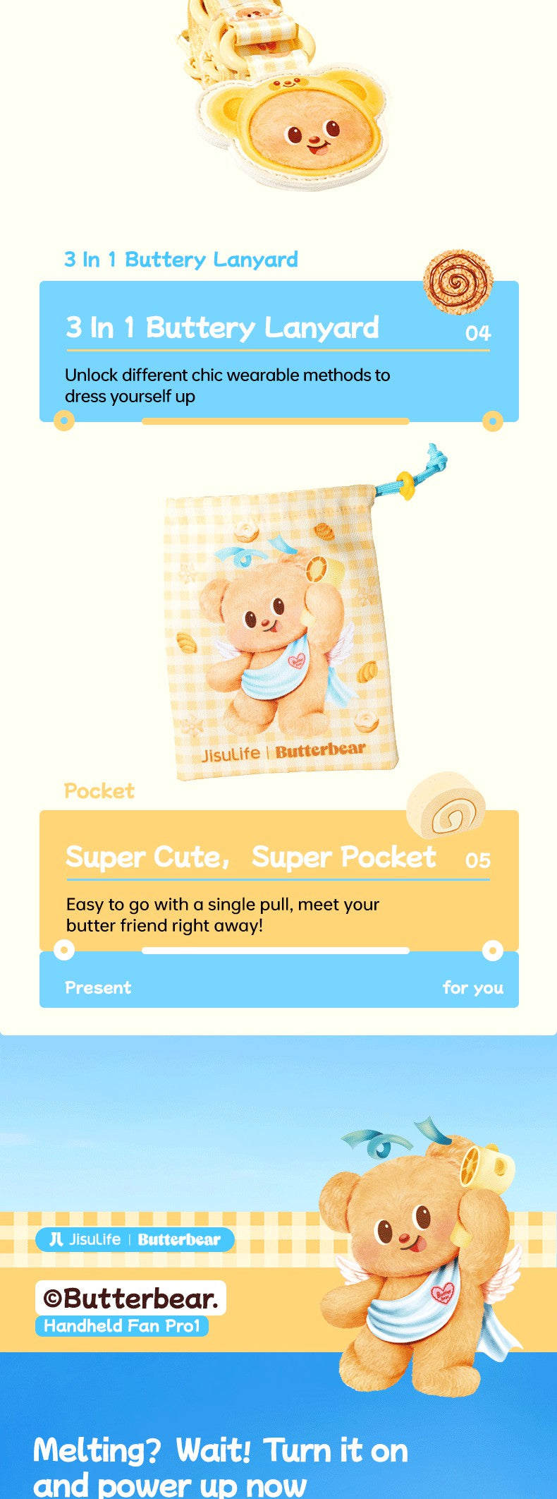 Jisulife Pro 1 Butter Bear