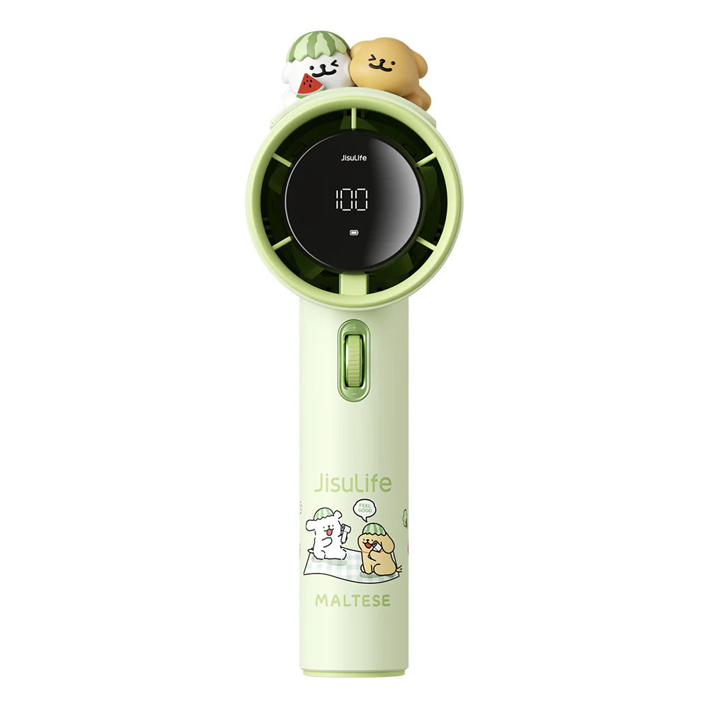 JISULIFE X MALTESE Handheld Fan Pro1 100 Wind-Speeds Mini Fans