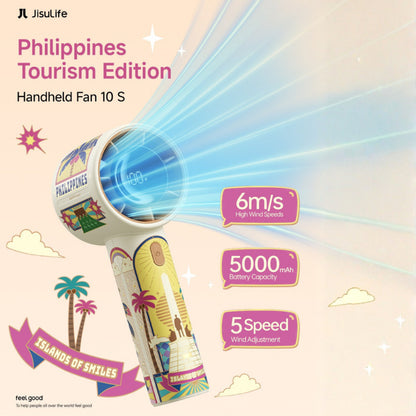 LIMITED EDITION- JISULIFE Handheld Fan Life 10S Philippines PH Exclusive Design