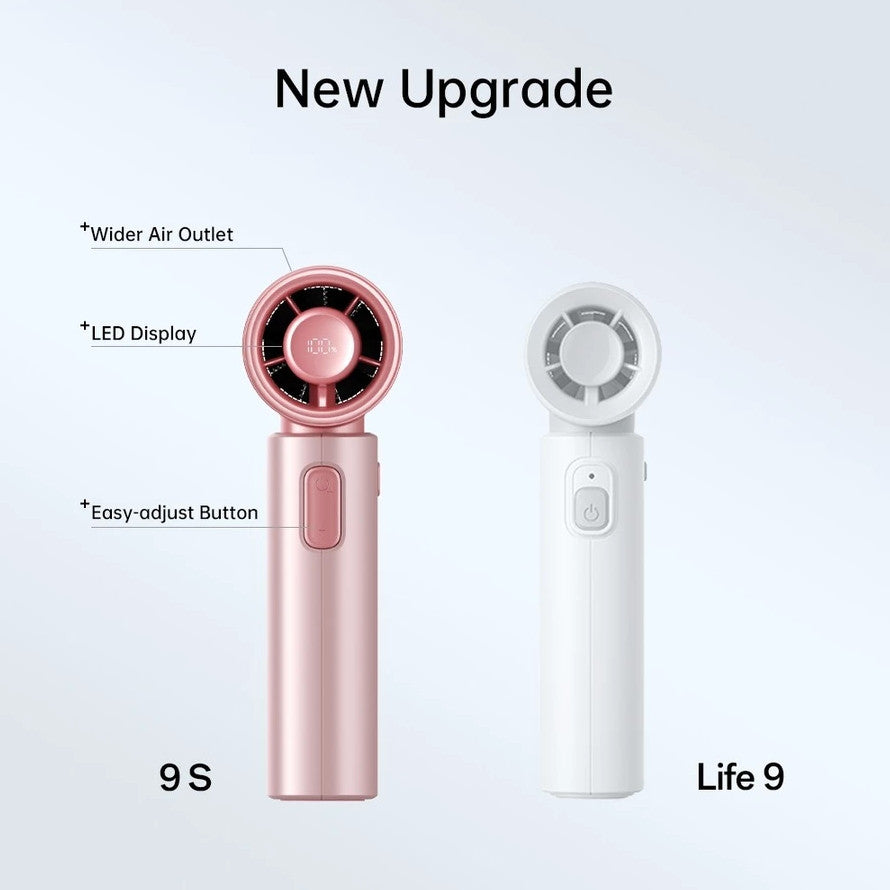 [NEW] JISULIFE Handheld Fan Life 9S Chrome