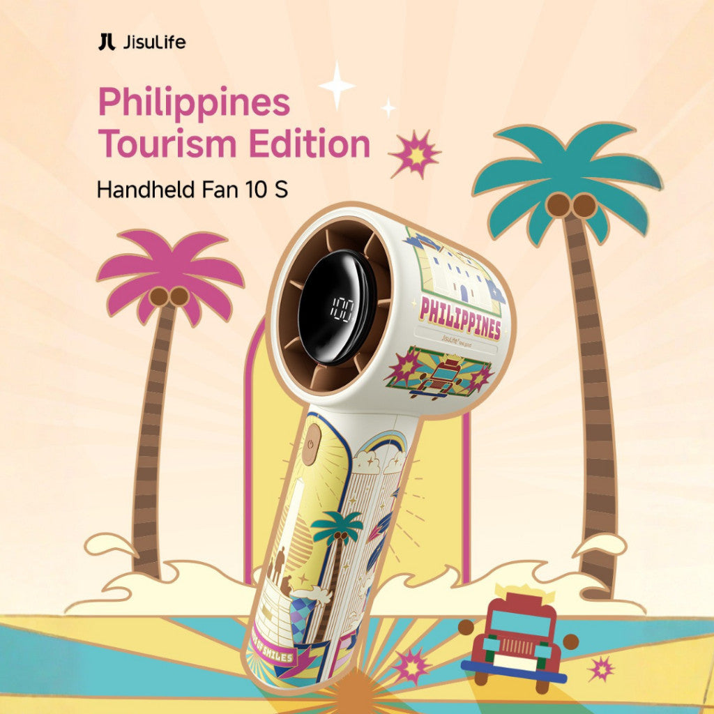 LIMITED EDITION- JISULIFE Handheld Fan Life 10S Philippines PH Exclusive Design