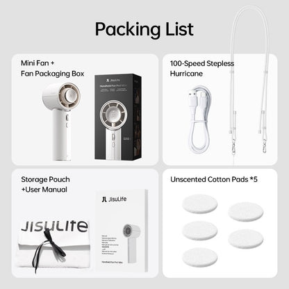 NEW Jisulife Pro 1 Mini Bespoke breeze Handheld Fan